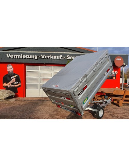 CRAFTMAX-Heckkipper-1350Kg-Stahlboden-V-Deichsel-85cm-Alu-Bordwaende-10-Zoll-100kmh-19