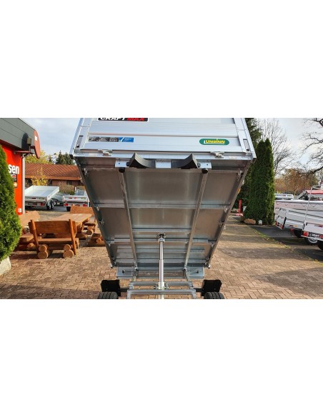 CRAFTMAX-Heckkipper-1350Kg-Stahlboden-V-Deichsel-85cm-Alu-Bordwaende-10-Zoll-100kmh-3