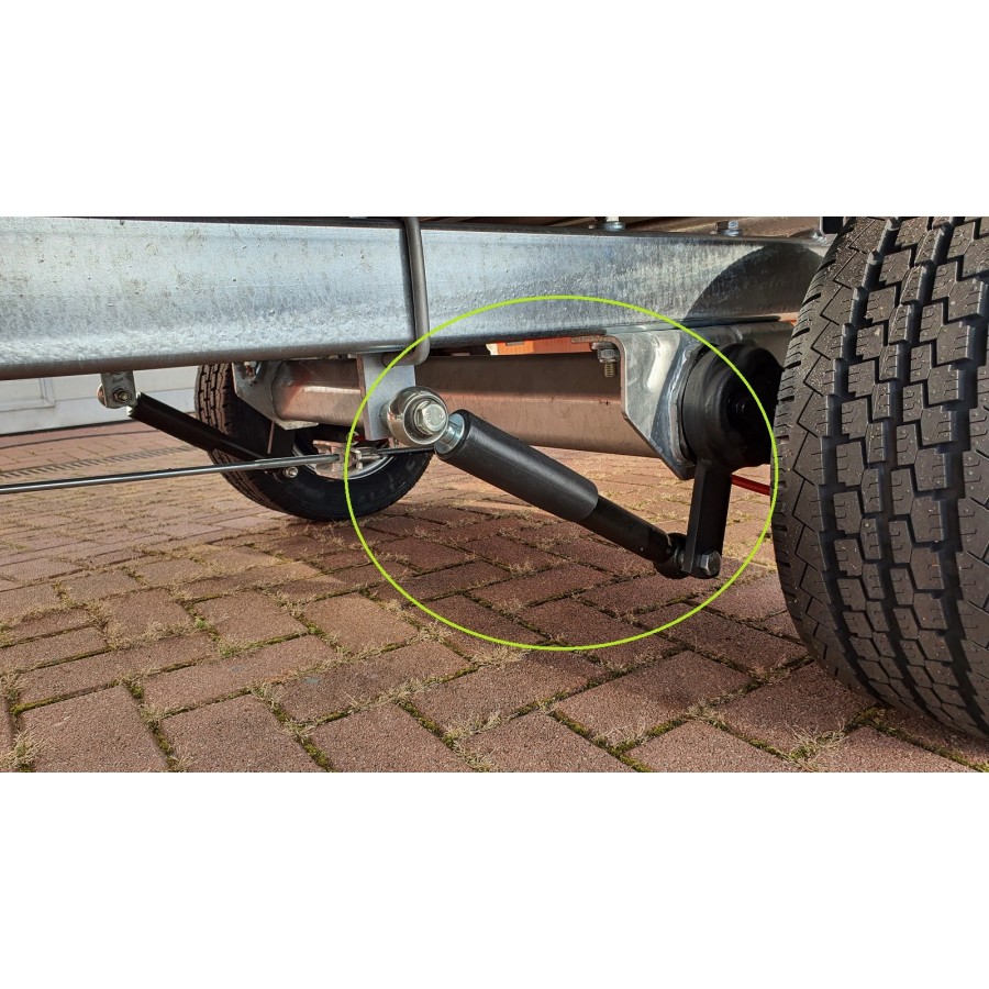 CRAFTMAX-Heckkipper-1350Kg-Stahlboden-V-Deichsel-85cm-Alu-Bordwaende-10-Zoll-100kmh-10