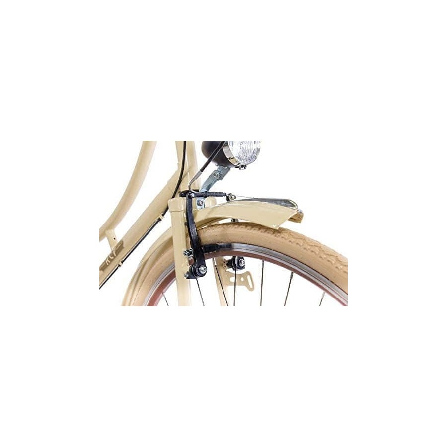Hollandrad-26-Zoll-Damen-Fahrrad-im-Retro-Design-mit-Ruecktrittbremse-und-Gepaecktraeger-goldmetallic-braun-2
