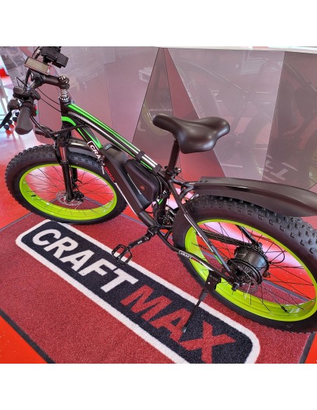 CRAFTMAX-fatboy-Elektrofahrrad-Mountainbike-26Zoll-E-Bike-48V-17Ah1000W-Lithium-Akku-Shimano-21-Gang-Vollfederung-hydraulische-S