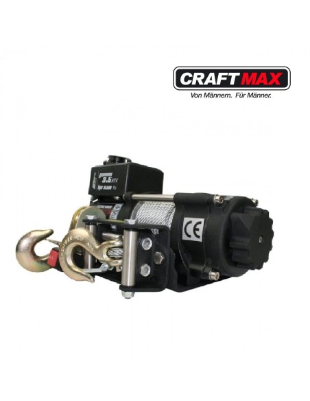 CRAFTMAX-HPA3500-ATV-Elektrische-Seilwinde-12-V-Zugkraft-1588-kg-ATV-Kit