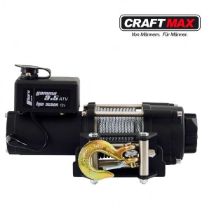 CRAFTMAX-HPA3500-ATV-Elektrische-Seilwinde-12-V-Zugkraft-1588-kg-ATV-Kit 2
