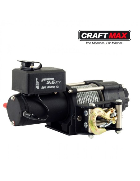 CRAFTMAX-HPA3500-ATV-Elektrische-Seilwinde-12-V-Zugkraft-1588-kg-ATV-Kit-2