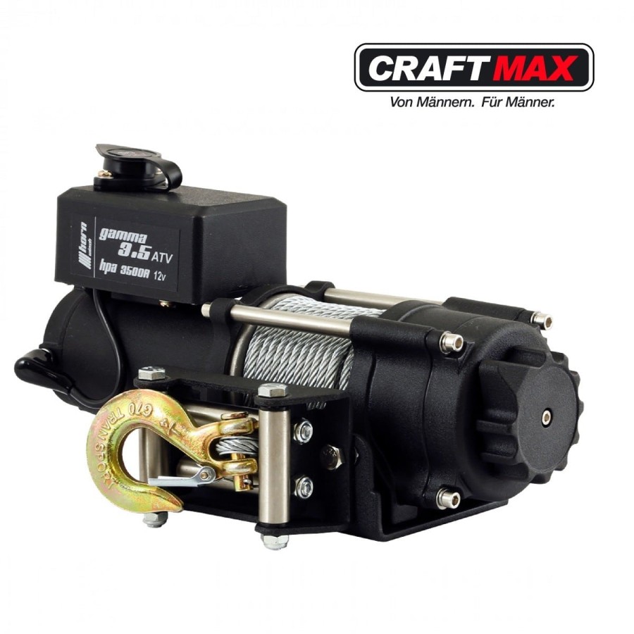 CRAFTMAX-HPA3500-ATV-Elektrische-Seilwinde-12-V-Zugkraft-1588-kg-ATV-Kit-3