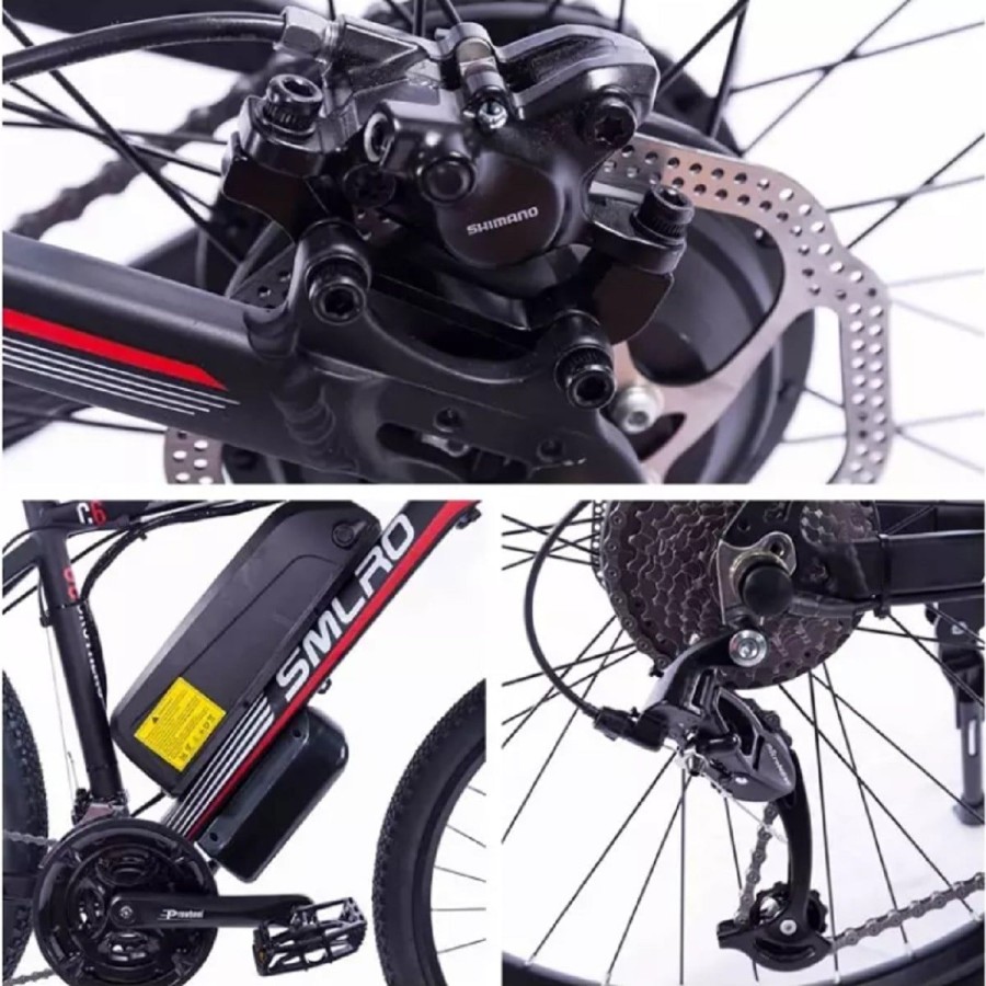 CRAFTMAX-smlro-26Zoll-E-Bike-350Watt-13Amph-schwarz-rot-3