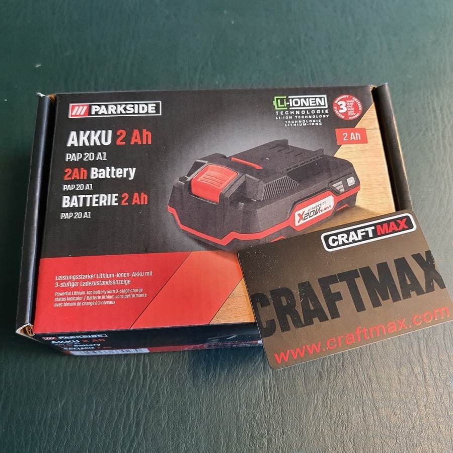PARKSIDE-Akku-PAP-20-A1-20-Volt-Akku-Spannung-3-stufiger-Ladezustandsanzeige-6