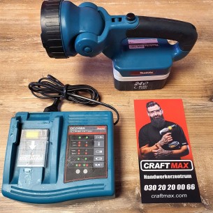 MAKITA® Akku-Lampe BML240 + Akku BH2420 NI-MH 24.0V 2,0Ah + Schnellladegerät DC24WA im Set! - gebraucht