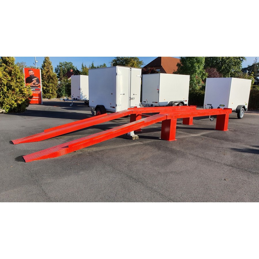 Automobil-Praesentationsrampen-3.5t.-Stahl-verzinkt-Pulverbeschichtet-7