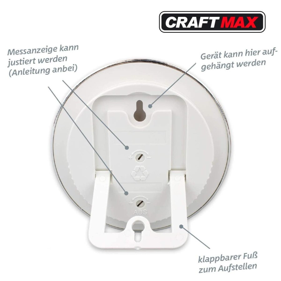 CRAFTMAX-analoges-Thermo-Hygrometer-Raumthermometer-mit-Feuchtigkeitsmesser-5