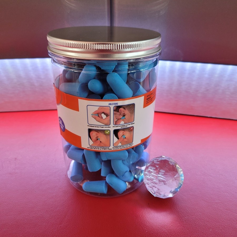 Super-weiche-Schaumstoff-Ohrstoepsel-34dB-hoechster-SNR-Einheitsgroesse-1