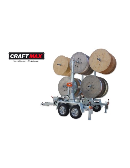 CRAFTMAX-Kabeltrommelanhaenger-Verlegeanhaenger-3.500Kg