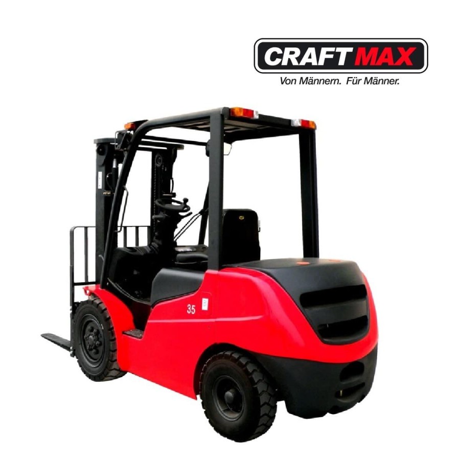 CRAFTMAX-ForkLift-CDV30BVAT-Gabelstapler-Hubkraft-3to-Hubhoehe-3300mm-MITSUBISHI-Diesel