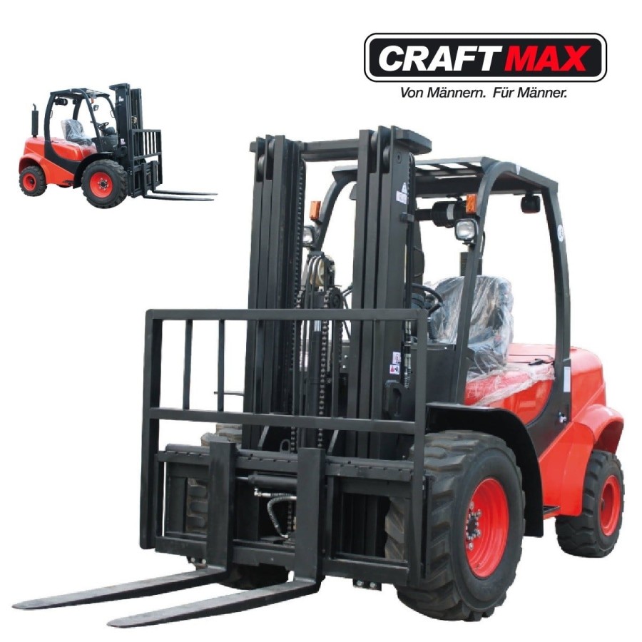 CRAFTMAX-TerrainForkLift-CERTF35-GelaendeGabelstapler-Hubkraft-3.5to.-Hubhoehe-3000mm-Diesel