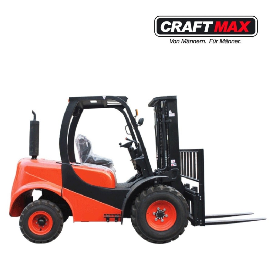 CRAFTMAX-TerrainForkLift-CERTF35-Gelaendegabelstapler-Hubkraft-3500kg-Hubhoehe-3000mm-Dieselmotor