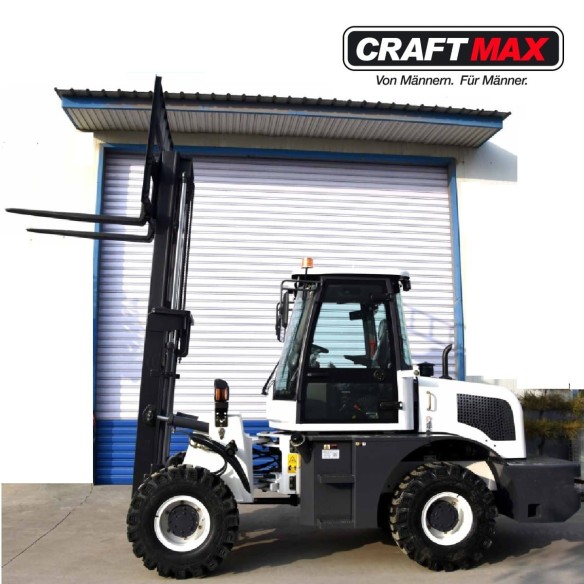 CRAFTMAX-roughTerrainForkLift-CMR3OY-Gabelstapler-fuer-schweres-Gelaende-Hubkraft-3000kg-Hubhoehe-3000mm-40KW-Diesel