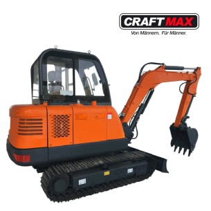 CRAFTMAX-KettenBagger-255KW-YANMAR-Diesel-Gewicht-42to.-Schaufelkapazitaet-0.17m³ 2