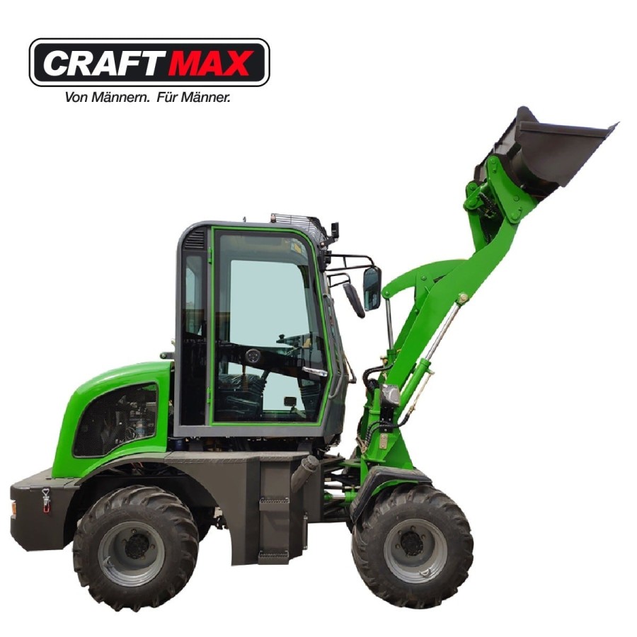 CRAFTMAX-4x4-Elektro-Radlader-48V400Ah-3-5h-Leistung-1000kg-Hubkraft-3450kg-Gewicht-4
