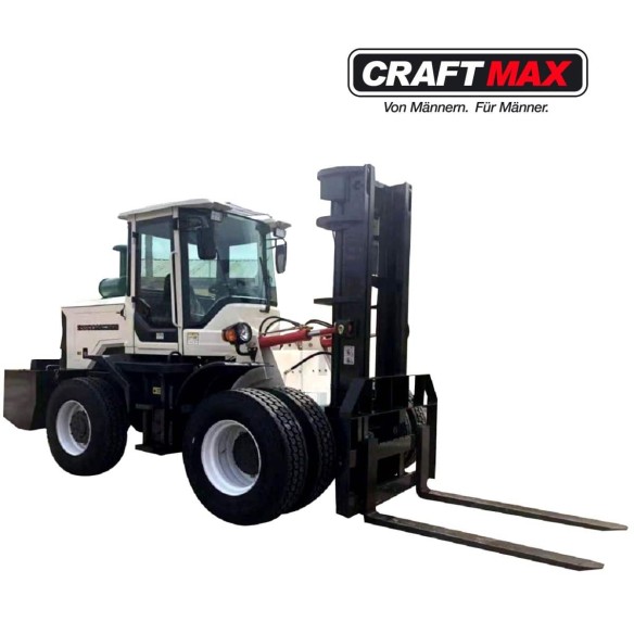CRAFTMAX-roughTerrainForkLift-CJK6000-Gabelstapler-fuer-schweres-Gelaende-Hubkraft-5to.-Hubhoehe-4m-85KW-Diesel