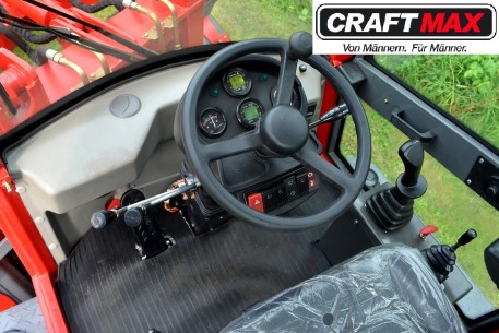 CRAFTMAX-4x4-WheelLoader-green-energy-48V400Ah-3-5h-Leistungszeit-Elektro-Radlader-1000kg-Hubkraft 2