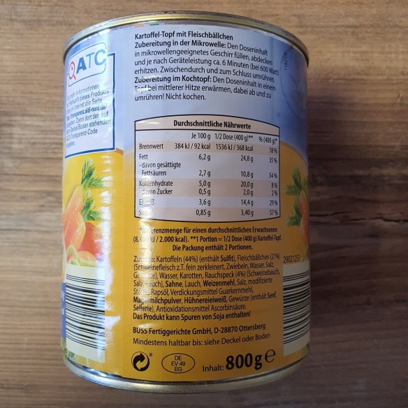 Fertiggericht-Notfallnahrung-Konserve-800g-Kartoffel-Topf-mit-Fleischbaellchen-2