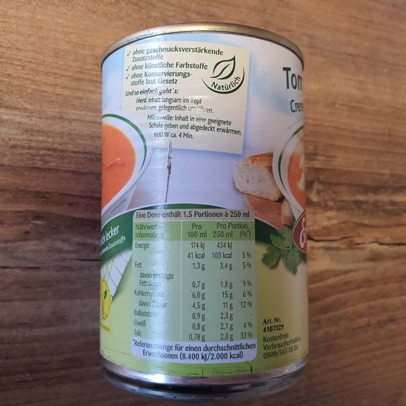 Fertiggericht-Notfallnahrung-Konserve-390g-Tomaten-Cremesuppe-3