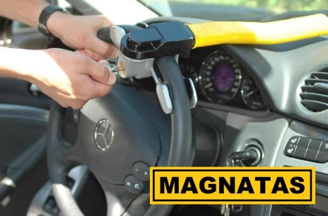 MAGNATAS-STEERINGBLOCK-yellow-Lenkradkralle-mechanische-Diebstahlsicherung-1 2
