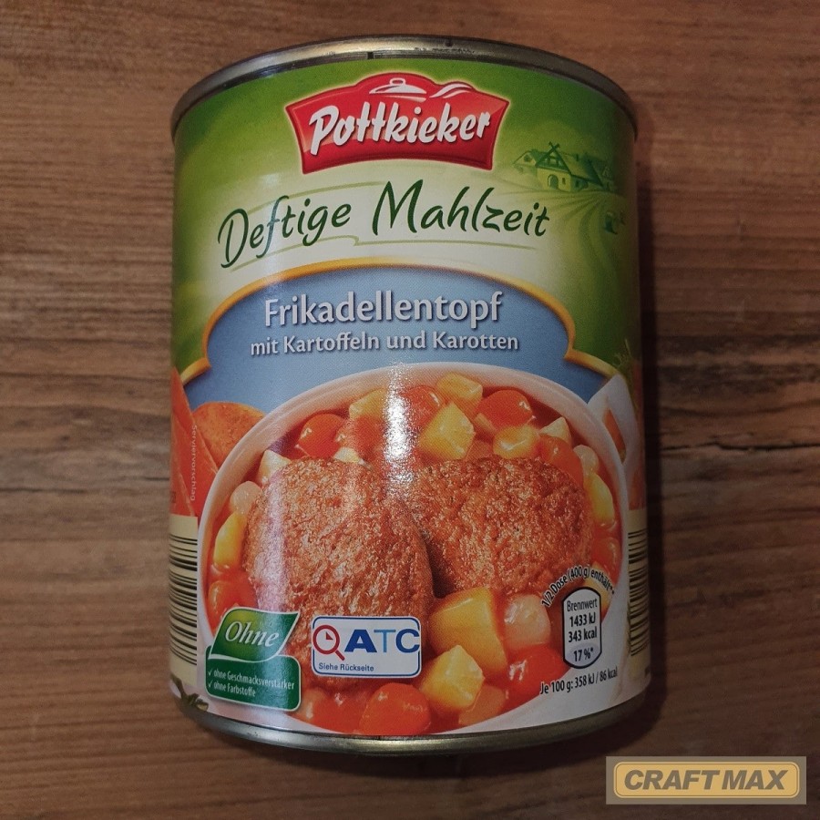 Fertiggericht-Notfallnahrung-Konserve-800g-Frikadellentopf-mit-Kartoffeln-Karotten-1