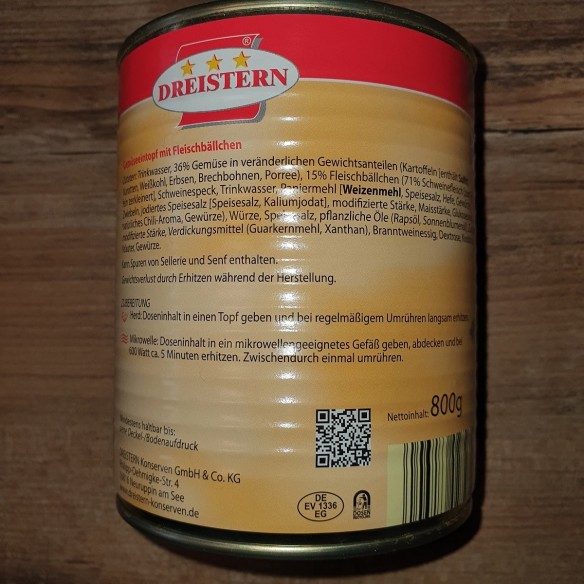 Fertiggericht-Notfallnahrung-Konserve-800g-Klarer-Gemuesetopf-Fleischbaellchen-und-Kartoffeln-3