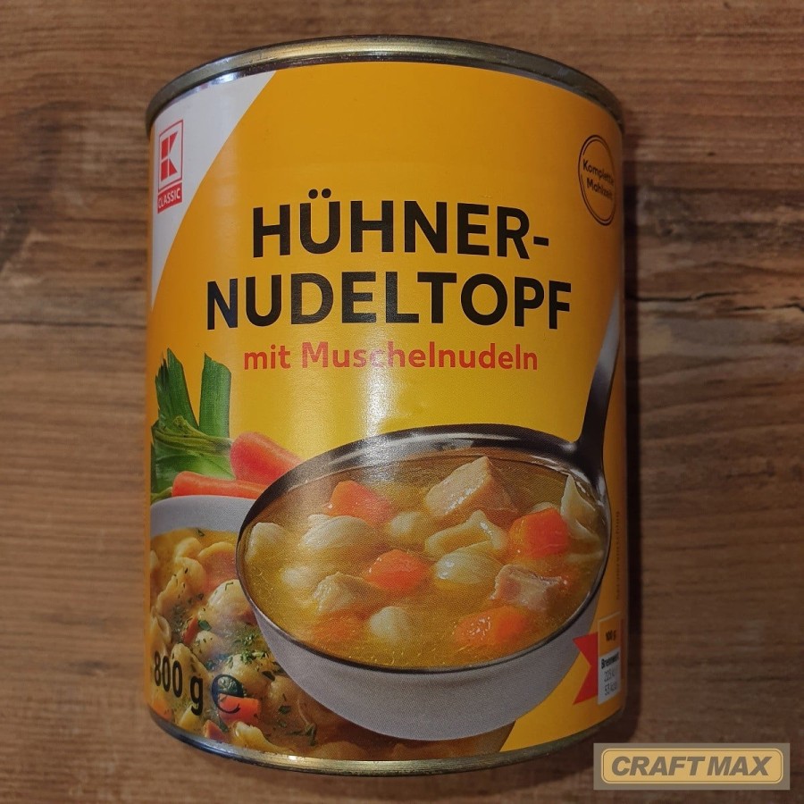 Fertiggericht-Notfallnahrung-Konserve-800g-Huehner-Nudeltopf-mit-Muschelnudeln-1