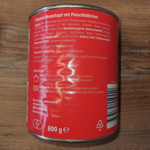 Fertiggericht-Notfallnahrung-Konserve-800g-Tomaten-Nudeltopf-mit-Fleischbaellchen-3