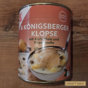 Fertiggericht-Notfallnahrung-Konserve-800g-4-Koenigsberger-Klopse-mit-Kartoffeln-und-Kapernsosse-1