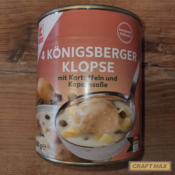 Fertiggericht-Notfallnahrung-Konserve-800g-4-Koenigsberger-Klopse-mit-Kartoffeln-und-Kapernsosse-1