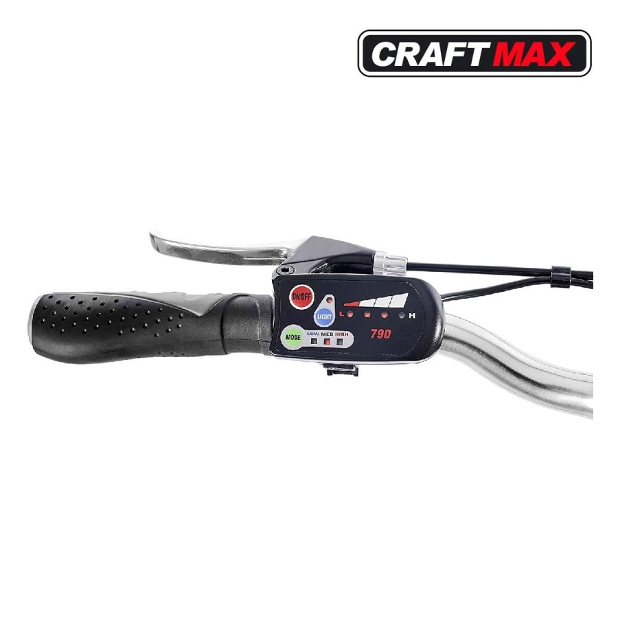 CRAFTMAX-Teutouburg-Citybike-leicht-Elektrofahrrad-28-Zoll-7-Gang-Shimano-Kettenschaltung-250W-104-36-V-Lithium-Ionen-Akku-Schwa