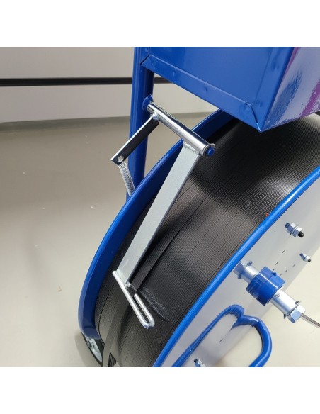 CRAFTMAX®-Abrollwagen-mit-Ablage-fuer-Umreifungsbaender-auf-Rollen-universell-7
