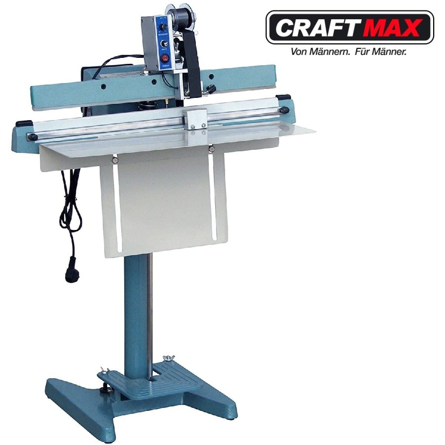 CRAFTMAX-Industrie-Impuls-Folienschweissgeraet-Standfuss-Pedalbedienung-Schweissbalkenlaenge-600mm-Nahtbreite-10mm