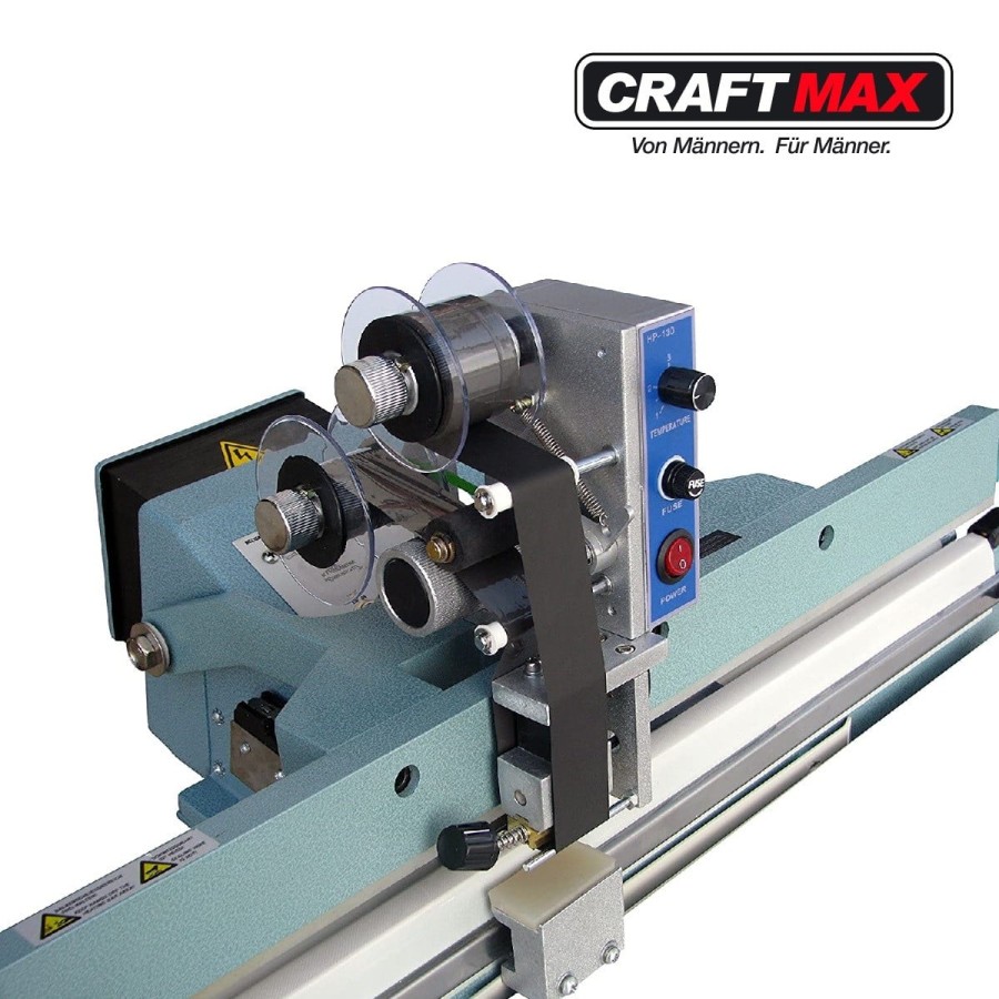 CRAFTMAX-Industrie-Impuls-Folienschweissgeraet-Standfuss-Pedalbedienung-Produktion