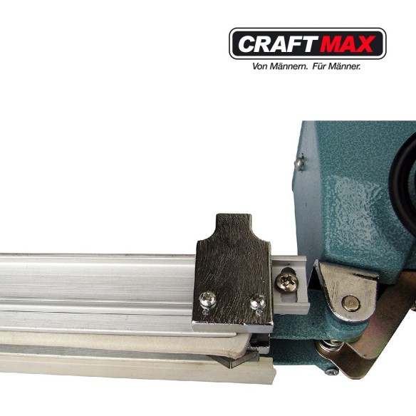 CRAFTMAX-Industrie-Impuls-Balkenschweissgeraet-Schneidwerk-fuer-thermoplastischen-Kunststofffolien-Schweissbalkenlaenge-200mm-Na