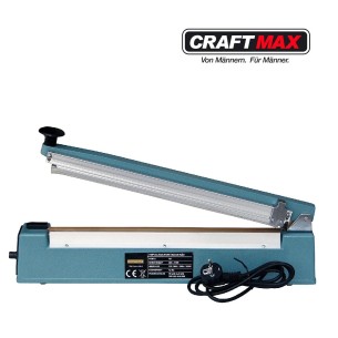CRAFTMAX-Deutsches-Impuls-Balkenschweissgeraet-Schneidwerk-fuer-thermoplastischen-Kunststofffolien-Schweissbalkenlaenge-400mm-Na