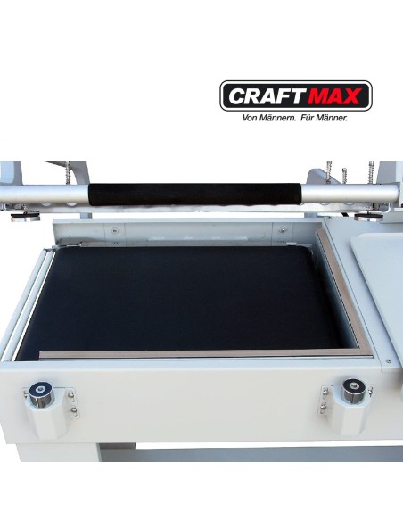 CRAFTMAX-Testsieger-Semiautomatisches-L-Winkelschweissgeraet-Foerderband-fuer-thermoplastischen-Kunststofffolien