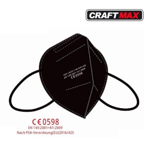 CRAFTMAX-FFP2-Maske-Atemschutzmaske-schwarz-sofort-lieferbar 2
