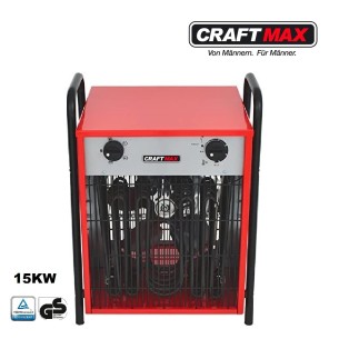 CRAFTMAX-trotechteh-70-Elektroheizer-mit-3-Stufen-Heizgeblaese-15-KW-400V-32-Amp-