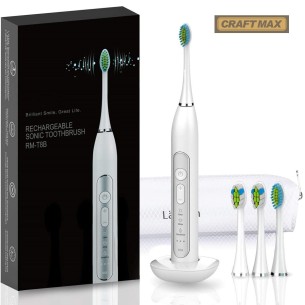 CRAFTMAX-Sonic-elektrische-Zahnbuerste-Schallzahnbuerste-Induktionsladestation-Timer-3-Modi-3-Vibrationsstaerken-Reisetasche-4-A