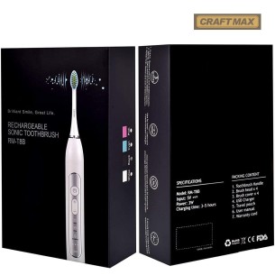 CRAFTMAX-Sonic-elektrische-Zahnbuerste-Schallzahnbuerste-Induktionsladestation-Timer-3-Modi-3-Vibrationsstaerken-Reisetasche-4-A 2