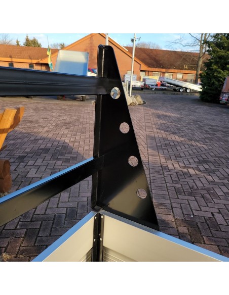 CRAFTMAX-BUDGET-Kastenanhaenger-mit-V-Deichsel-ALU-Bordwaenden-80cm-H-Gestell-aus-gepulvertem-Stahl-750-Kg-ungebremst-7