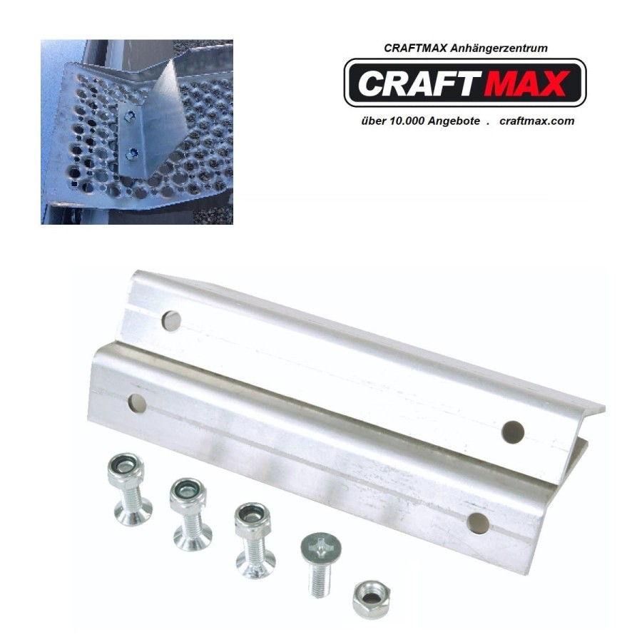 CRAFTMAX-Sicherungswinkelbeschlag-fuer-ALU-Auffahrschienen-fuer-PKW-Anhaenger-mit-Klappe