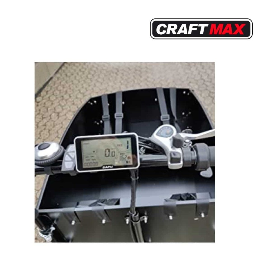 CRAFTMAX-Lastenmax-E-Bike-Lastenrad-26-Elektro-Lastenrad-250-Heckmotor-Scheibenbremsen-2