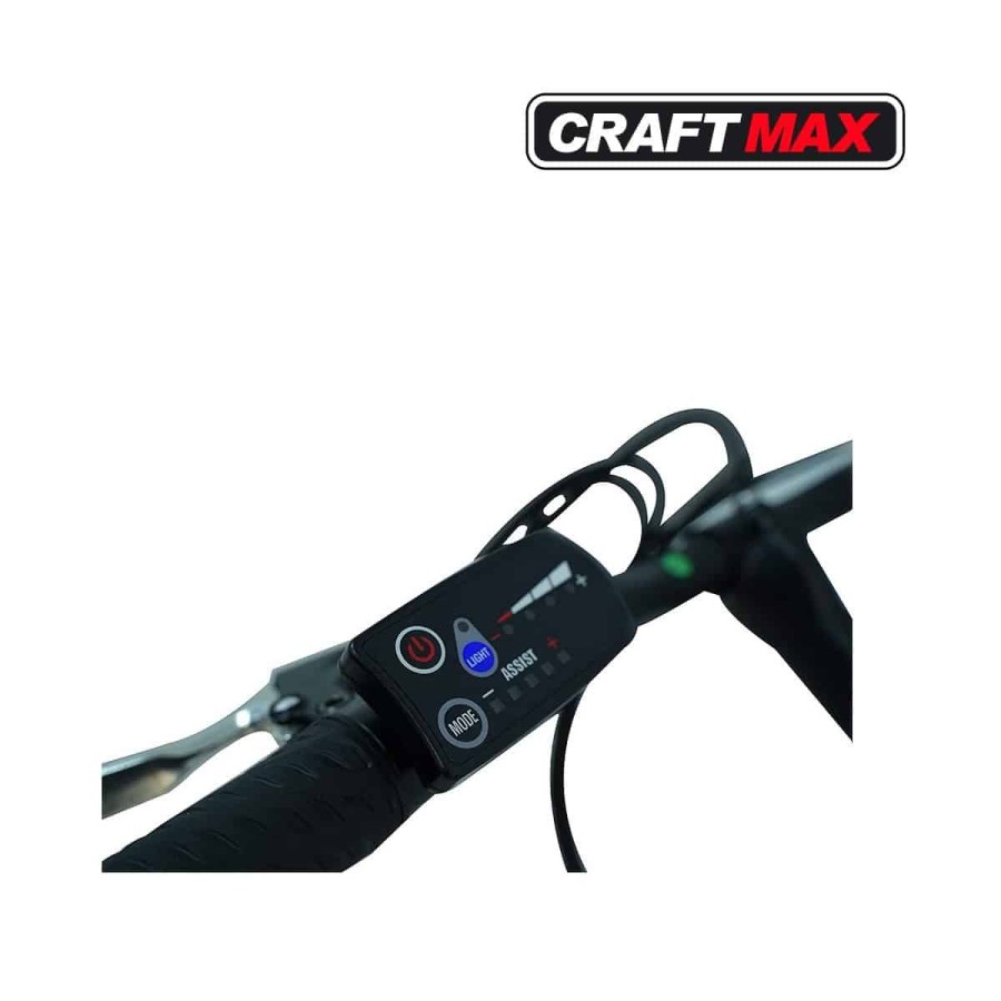 CRAFTMAX-Trekkingmax-E-Bike-Trekkingbike-275-250W-Heckantriebsmotor-36V-10Ah-Shimano-7-Gang-Schaltung-Scheibenbremsen-5-1