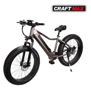 CRAFTMAX-Powermax-E-Bike-Fatbike-26-m-48V500W-Heckantriebsmotor-48V104Ah-Lithium-Ionen-Akku-Shimano-7-Gang-Schaltung-hydraulisch