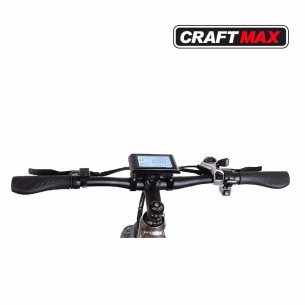 CRAFTMAX-Powermax-E-Bike-Fatbike-26-m-48V500W-Heckantriebsmotor-48V104Ah-Lithium-Ionen-Akku-Shimano-7-Gang-Schaltung-hydraulisch 2